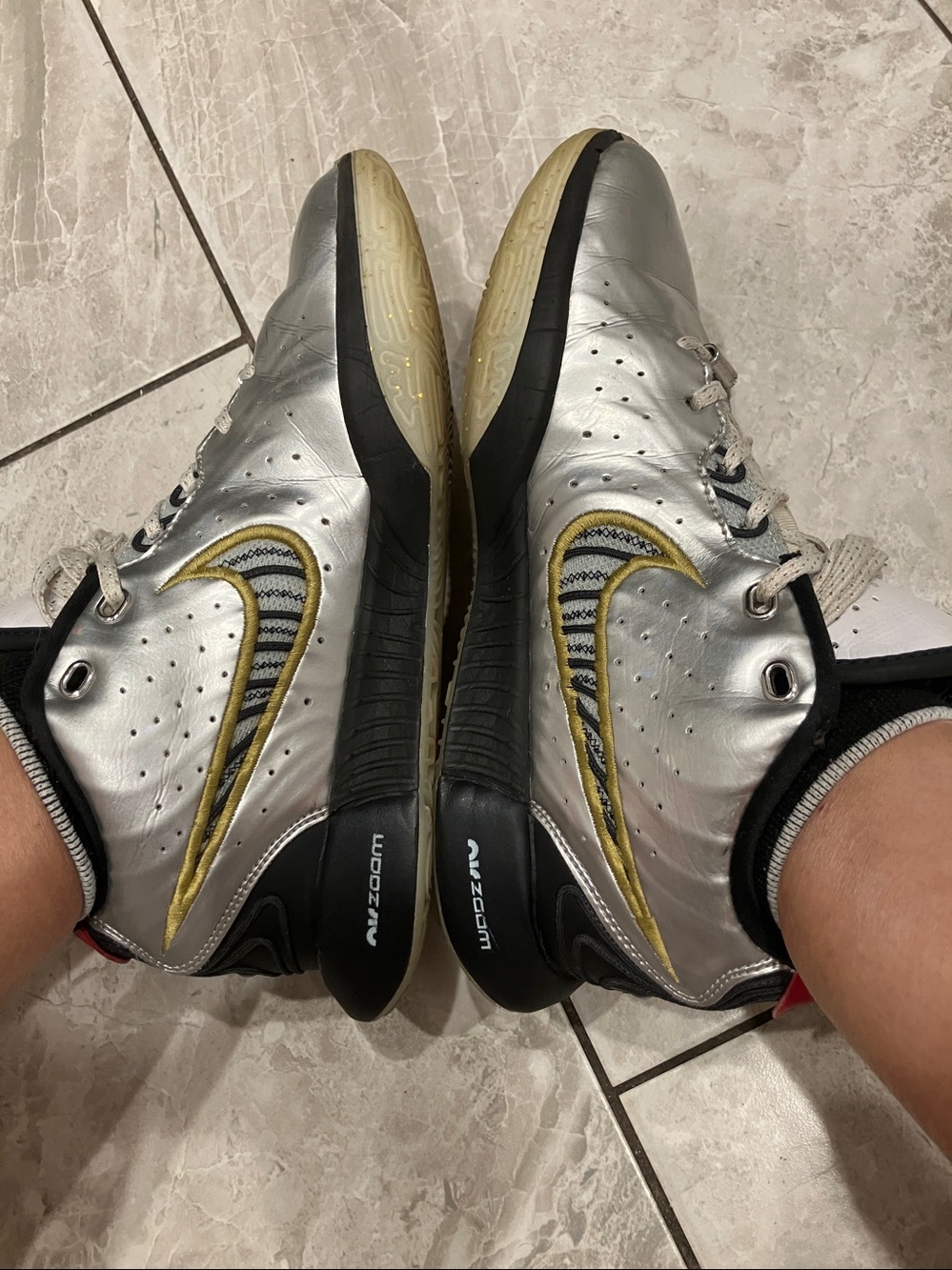 NIKE LeBron 21 SE GS "All-Star" Big Kids Metallic basketball sneakers | 5.5Y
